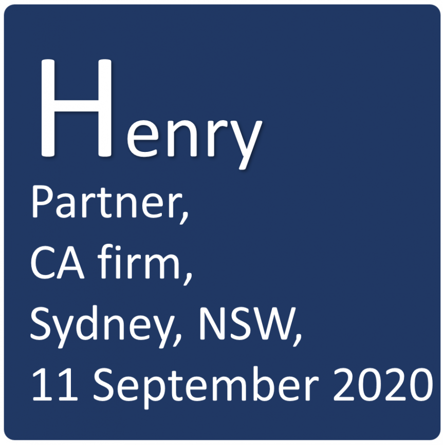 Partner,  Accounting firm,  NSW